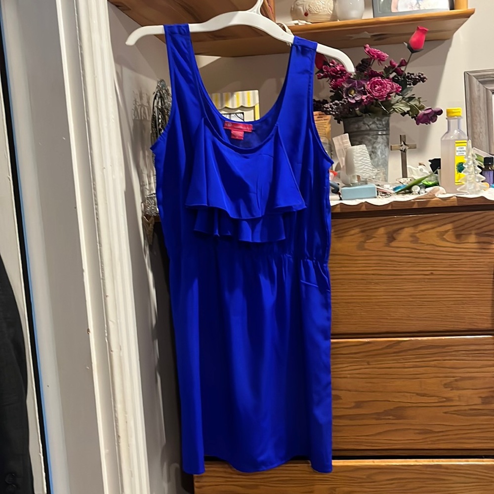 Ultra Pink royal blue dress